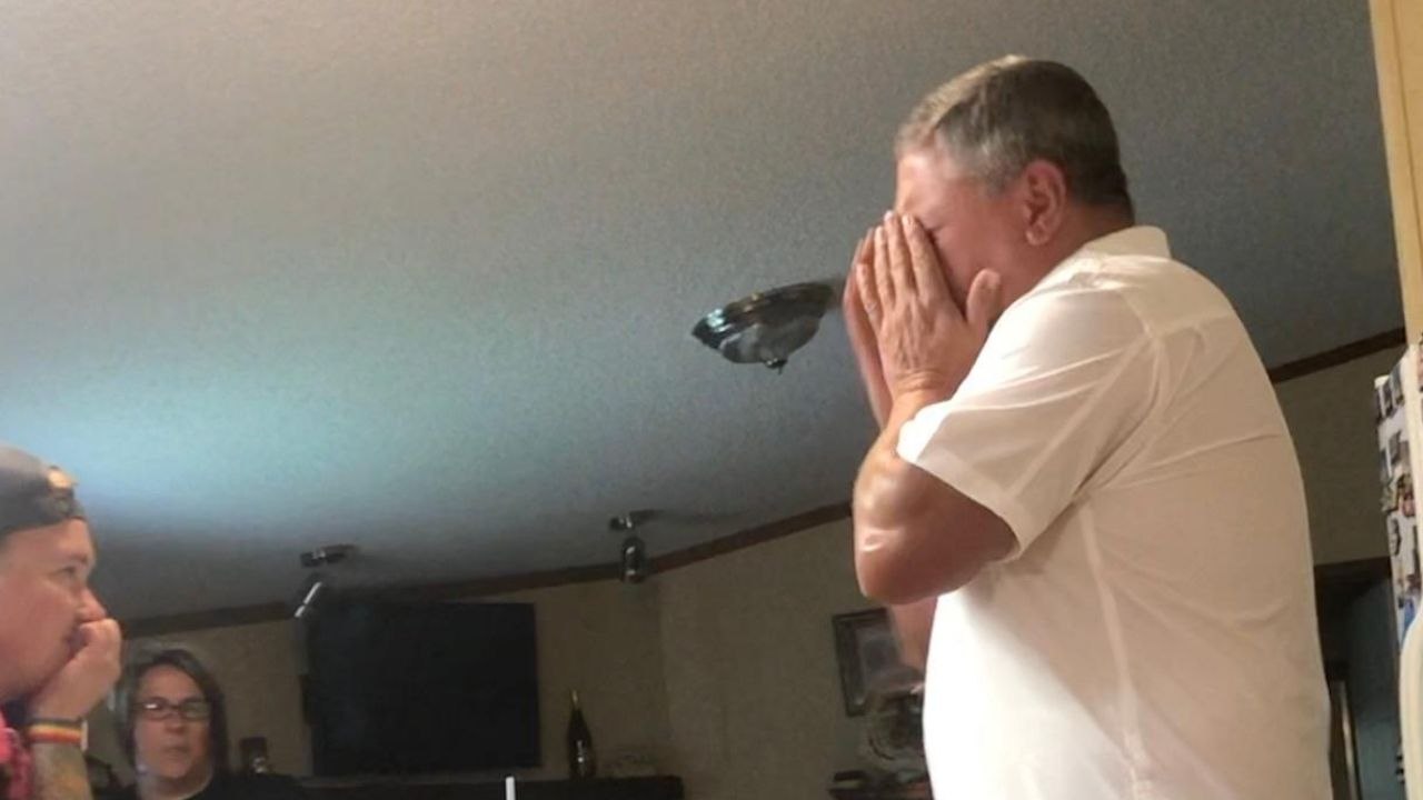 Girl Surprises Stepdad With Adoption Request  | Happily TV