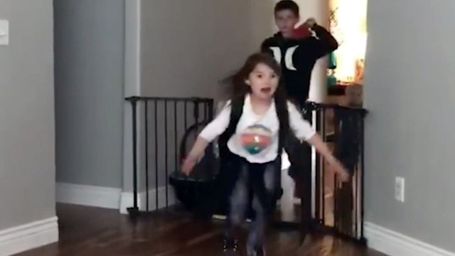 Girl Meets Newborn Sister For First Time After 16 Days In NICU | Happily TV