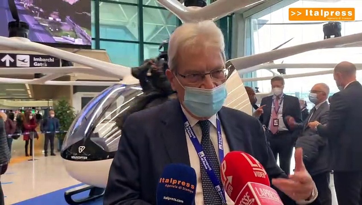 Da Fiumicino parte la sfida dei taxi aerei elettrici