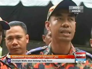 Kebakaran hutan Dungun: Dijangka pulih seminggu lagi