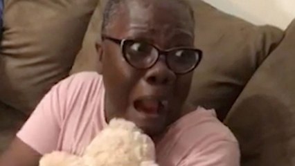Woman Reacts To Hearing Late Mom Say 'I Love You' Through Teddy Bear | Happily TV
