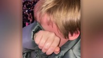 Boy Bursts Into Tears Upon Seeing Hero LeBron James | Happily TV