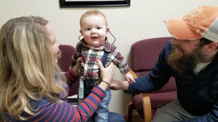 Baby Boy Hears Mom's Voice For First Time Ever | Happily TV