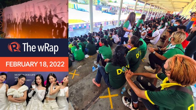 People in DOH shirts in Ilocos Sur Uniteam rally | Evening wRap