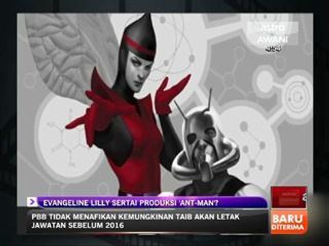 Evangeline Lilly sertai produksi Ant-Man?