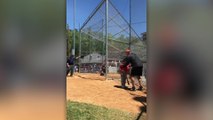 Pitching Change Brings In Military Dad To Surprise Son | Happily TV