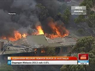 Kebakaran belukar semakin buruk di Australia