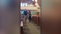 Marine Best Man Surprises Groom At Wedding Rehearsal  | Happily TV