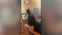 Soldier Surprises Blindfolded Mom On Her Birthday | Happily TV