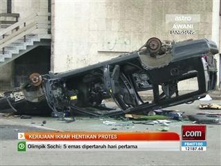 Kerajaan Bosnia ikrar hentikan protes anti-kerajaan