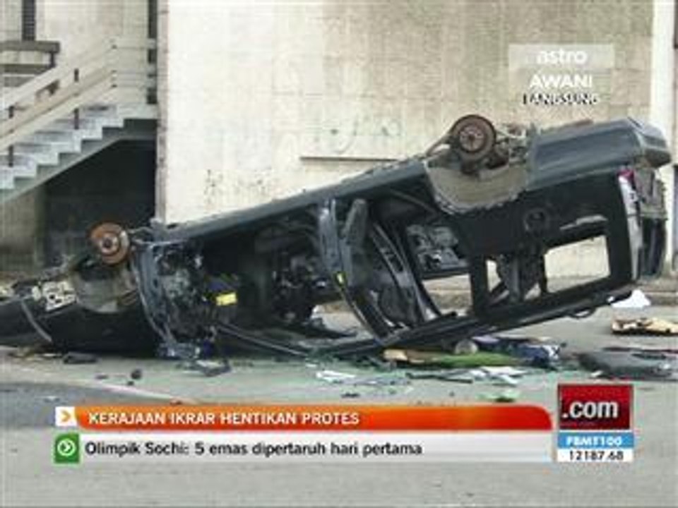 Kerajaan Bosnia ikrar hentikan protes anti-kerajaan