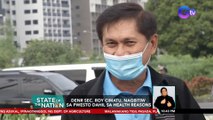 DENR Sec. Roy Cimatu, nagbitiw sa pwesto dahil sa health reasons | SONA