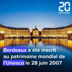 Bordeaux, premier ensemble urbain classé à l'Unesco