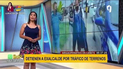Detienen a exalcalde de Cañete por presunto tráfico de terrenos
