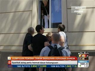 Kumpulan pemisah tawan bangunan kerajaan Donesk