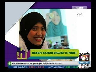 Resepi sahur dalam 15 minit