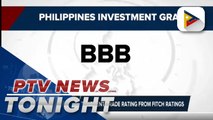 PH gets BBB investment grade rating and negative outlook from Fitch Ratings | via Naomi Tiburcio