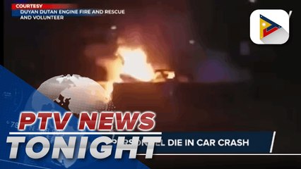 3 PAF personnel die in car crash