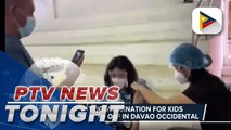 Pediatric vaccination for kids aged 5-11 kicks off in Davao Occidental | via Franchette Delfin