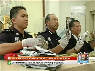 Dua beradik antara ditahan terlibat edar dadah
