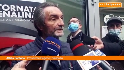 Vaccino, Fontana "Bisogna spingere le persone a fare la terza dose"