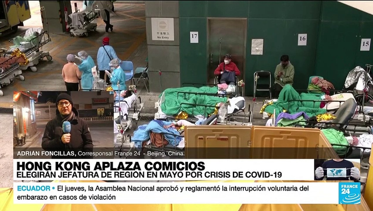 Informe desde Beijing: Hong Kong aplaza comicios debido a rebrote de Covid-19