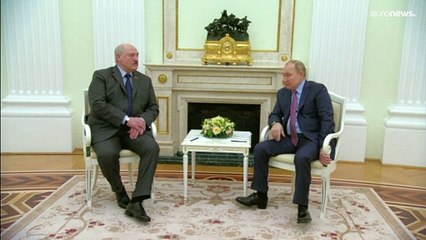 Faccia a faccia al Cremlino tra Putin e Lukashenko