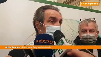 Covid, Fontana "Lombardia lontana dalla zona gialla"