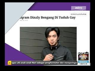 Ikram Dinzly kecewa dituduh gay