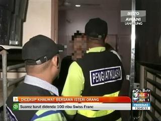 Dicekup khalwat bersama isteri orang