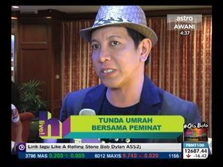 Roslan Shah tangguh umrah bersama peminat