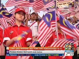 Lirik lagu Warisan jadi tema Hari Kemerdekaan ke-57