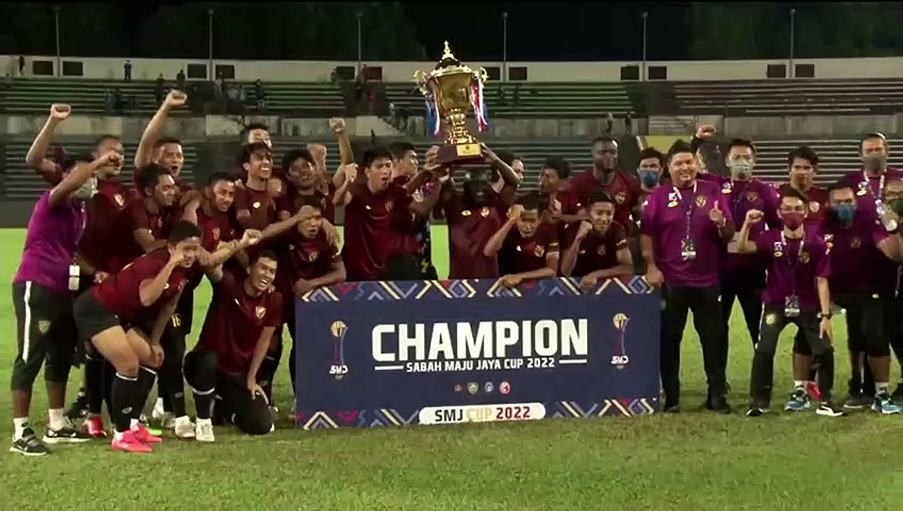 [VIDEO] KEDAH  JUARA PIALA SABAH MAJU JAYA  2022