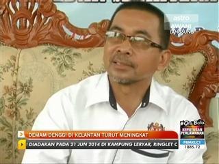 Demam denggi di Kelantan turut meningkat