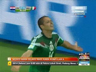 Mexico mara selaku naib juara kumpulan A
