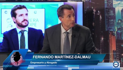 Fernando Martínez- Dalmau: Vergüenza absoluta, no hay presidente del PP, Casado debe dimitir