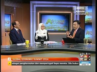Agenda Awani : Global Economic Symposium 2014