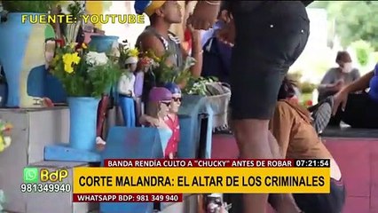 Corte Malandra: devoción a criminales de Venezuela habría influido en Perú