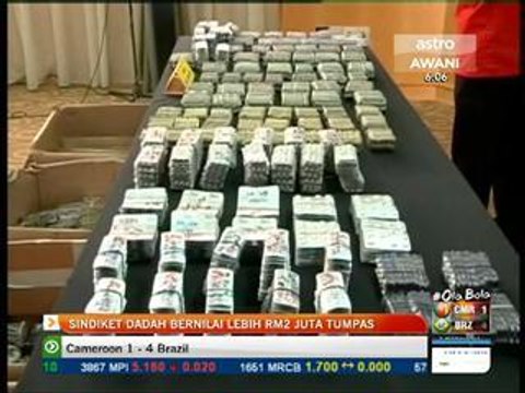 Sindiket dadah bernilai lebih RM2 juta tumpas