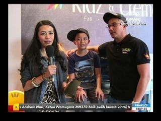 Segmen 'Kenal Ke' bersama Aaron Aziz dan anaknya Danish