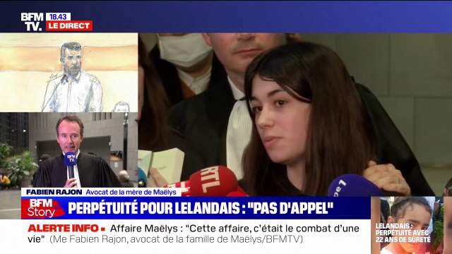 Me Fabien Rajon, avocat de la mère de Maëlys: J'y ai mis mes tripes. J'ai défendu cette famille avec toutes mes forces