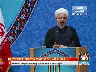 Presiden Iran gesa gencatan senjata di Iraq