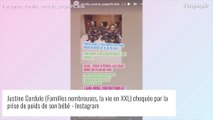 Familles nombreuses : Justine Cordule enceinte et choquée par le poids de son futur bébé !