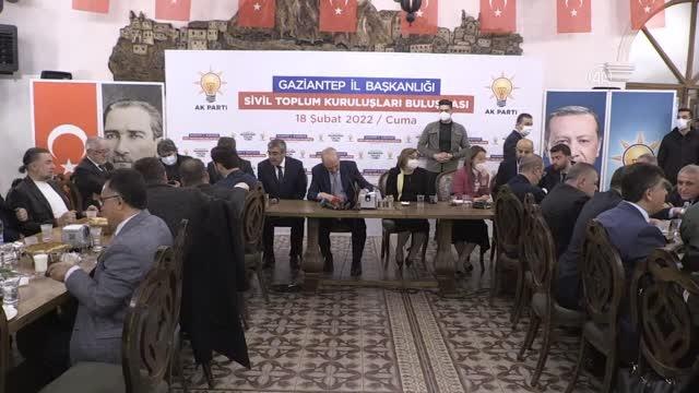 AK Parti Genel Başkanvekili Kurtulmuş, Gaziantep'teki STK temsilcileriyle buluştu Açıklaması