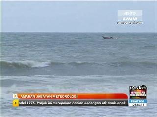 Amaran jabatan meteorologi keadaan laut