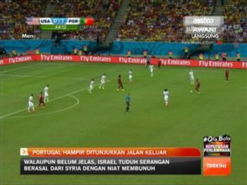 Portugal hampir ditunjukkan jalan keluar
