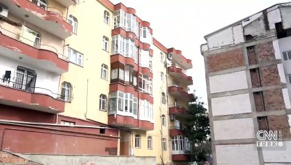 Ortak duvar yıkımla ortaya çıktı