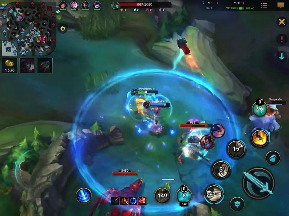 Wild Rift Gameplay: [Untouchable] Pantheon vs Nunu