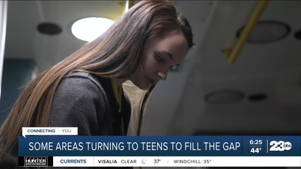 Some areas turning to teens to fill EMS shortage gap