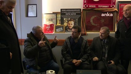 EKREM İMAMOĞLU 15 TEMMUZ ŞEHİDİNİN BABASINI ZİYARET ETTİ